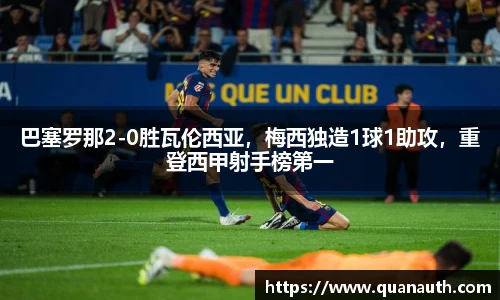 巴塞罗那2-0胜瓦伦西亚，梅西独造1球1助攻，重登西甲射手榜第一